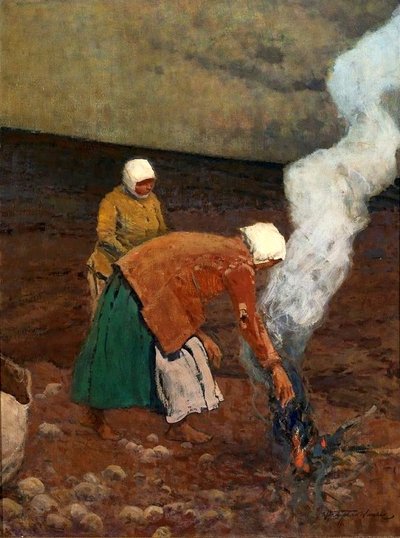Récolte de pommes de terre - Wadysaw Wankie